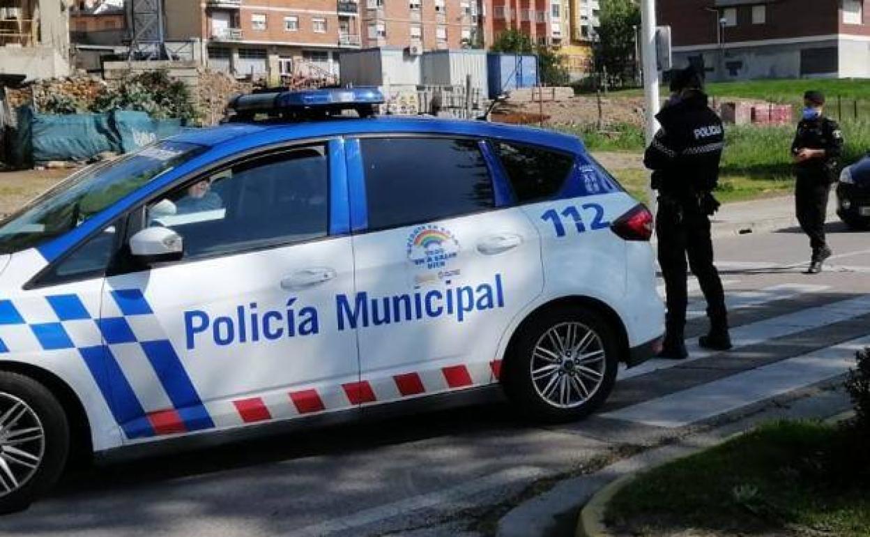 Policía local en Ponferrada