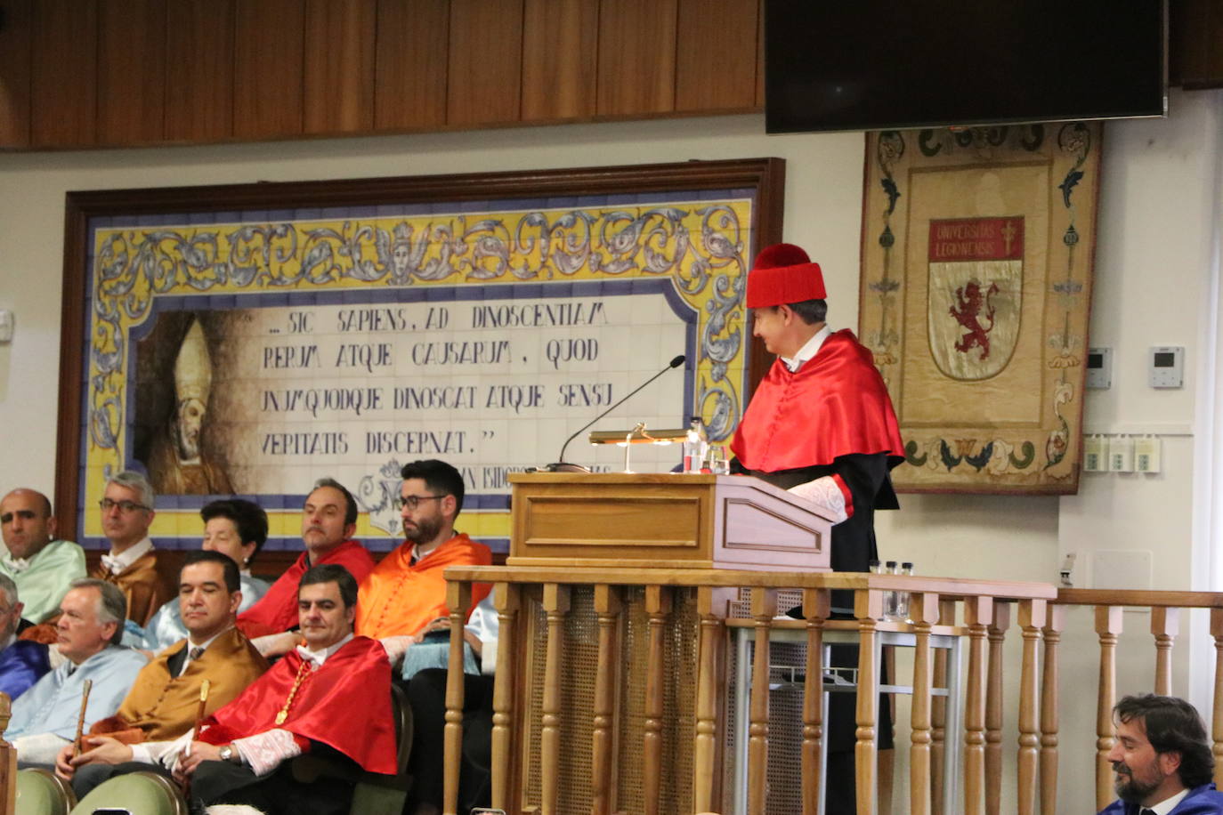 Acto académico de investidura del ex presidente del Gobierno, José Luis Rodríguez Zapatero, como Doctor Honoris Causa por la Universidad de León.