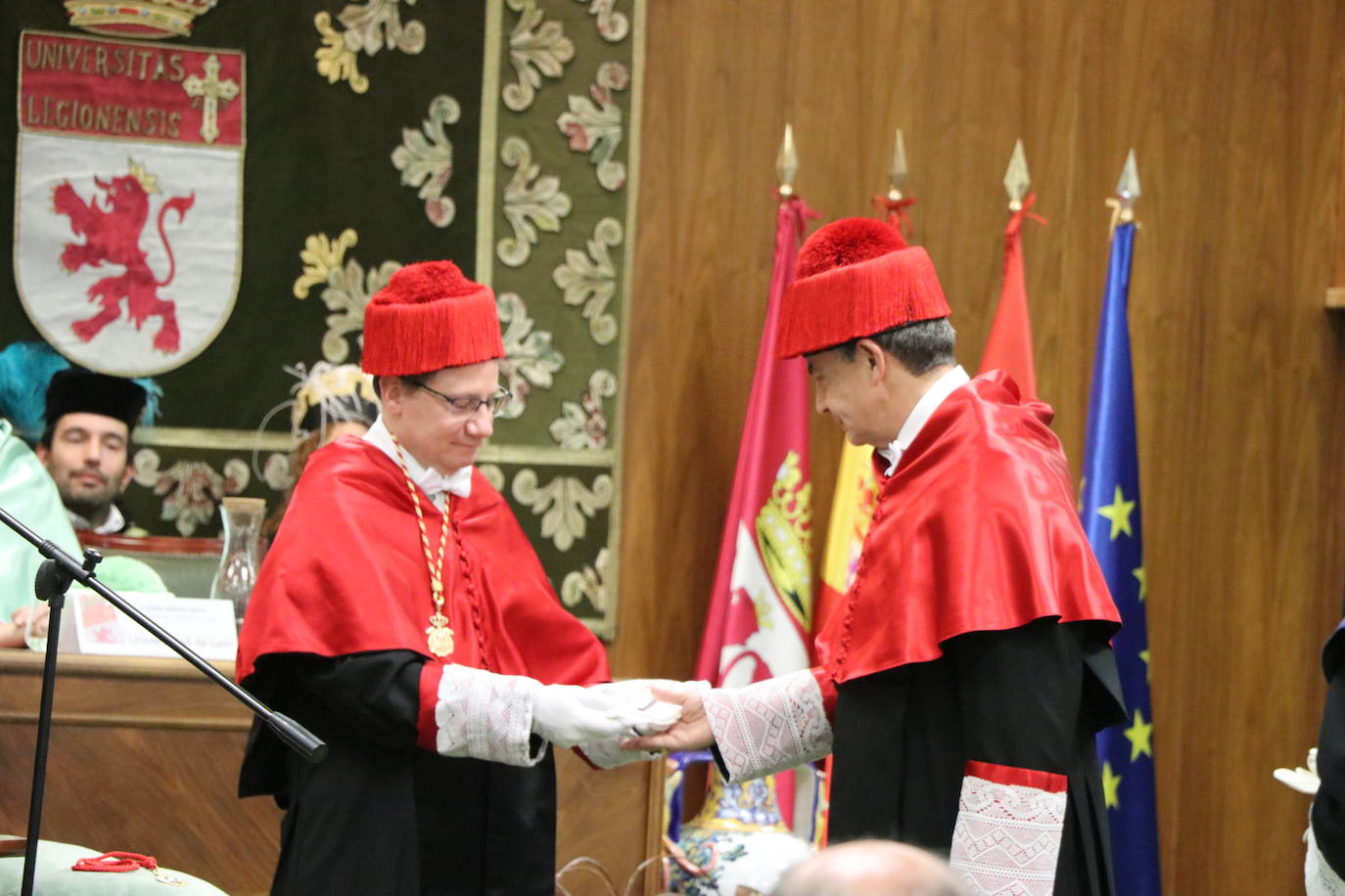 Acto académico de investidura del ex presidente del Gobierno, José Luis Rodríguez Zapatero, como Doctor Honoris Causa por la Universidad de León.