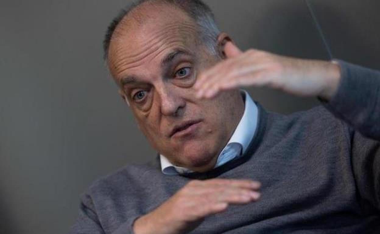 Javier Tebas, presidente de LaLiga.