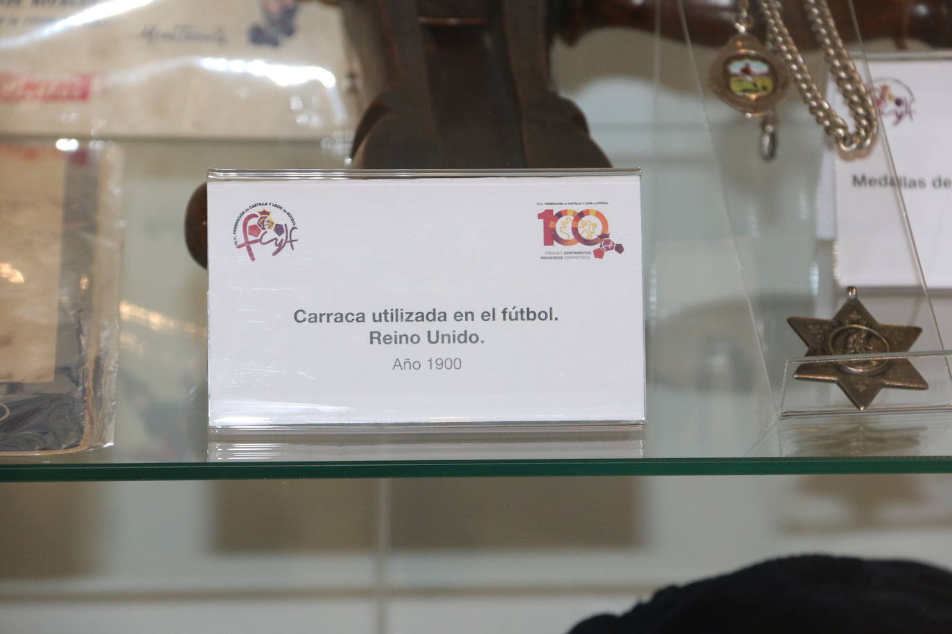 Exposicion itinerante de la Federación de Castilla y león de Fútbol