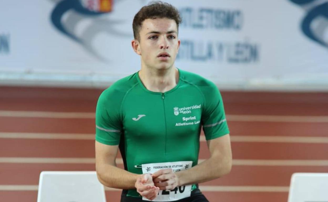 Daniel Gutiérrez, atleta leonés.