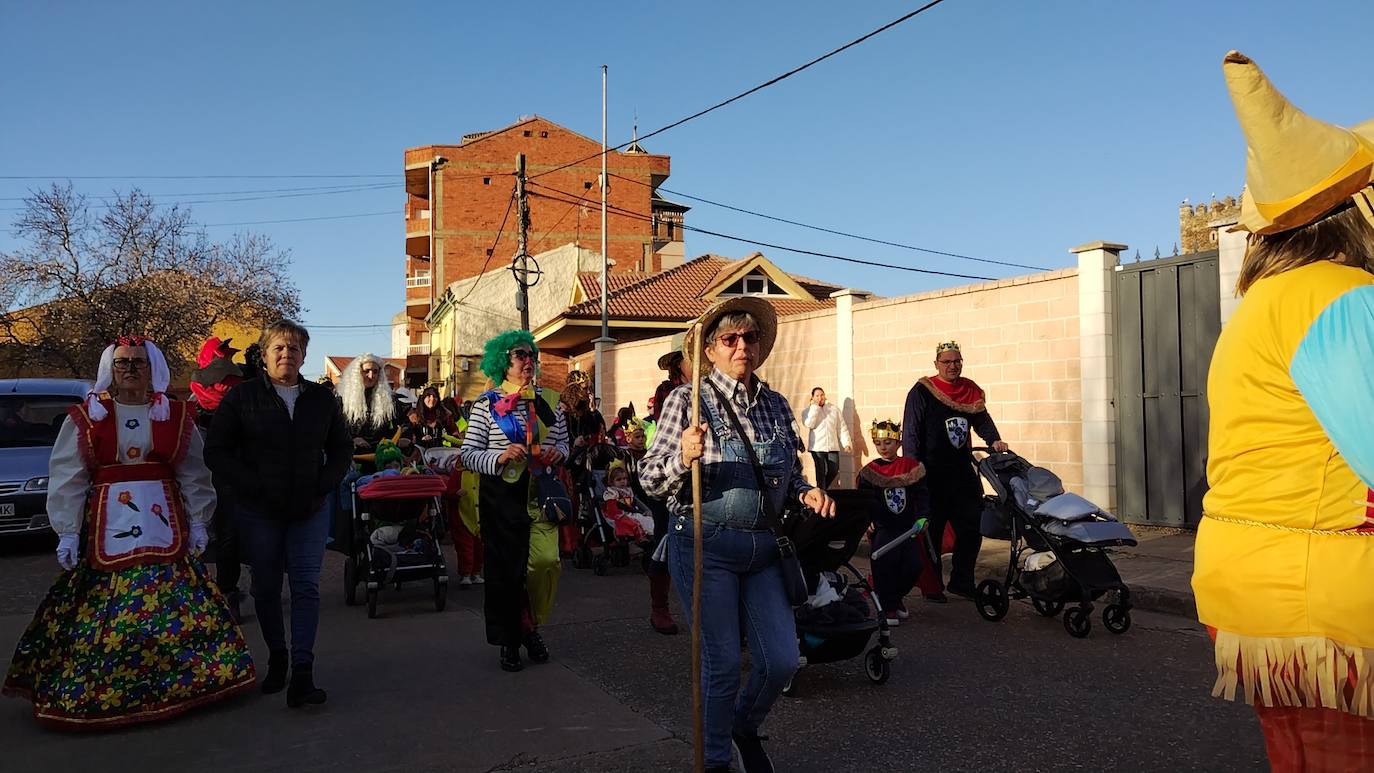 La localidad leonesa se ha puesto sus mejores disfraces para honrar a Don Carnal en su tradicional desfile.