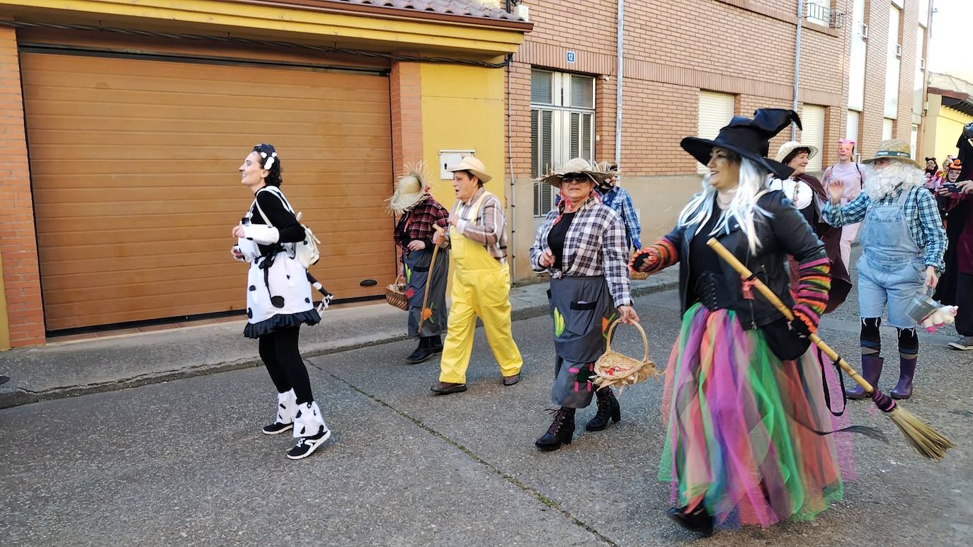 La localidad leonesa se ha puesto sus mejores disfraces para honrar a Don Carnal en su tradicional desfile.