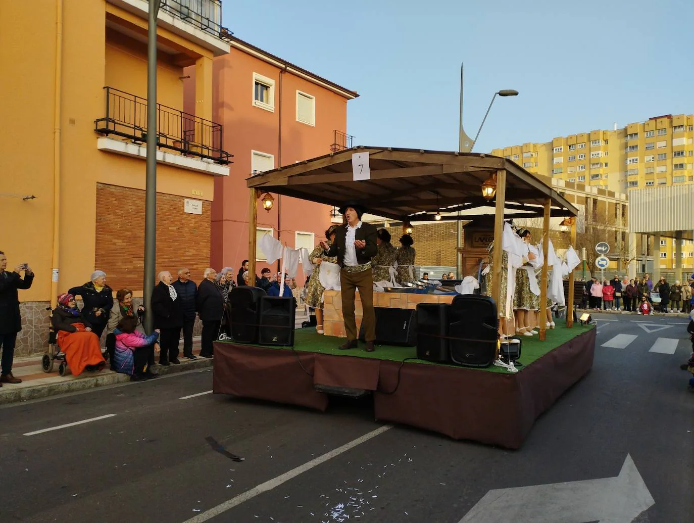 Desfile del Carnaval celebrado en las calles de San Andrés del Rabanedo.