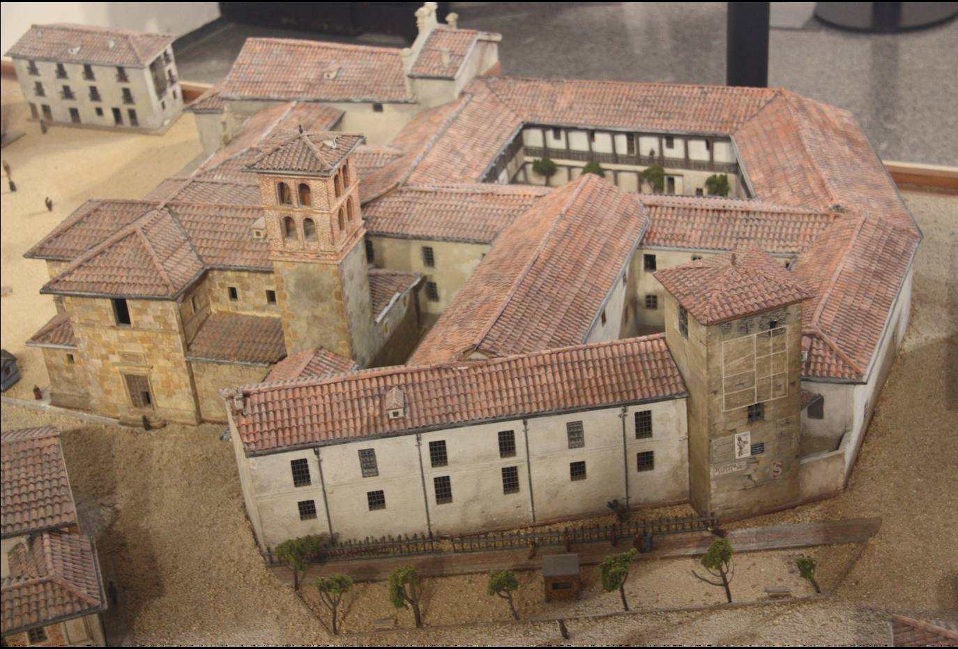 Maqueta de Emilio Salgado Benavides en el Museo de los Pueblos de León