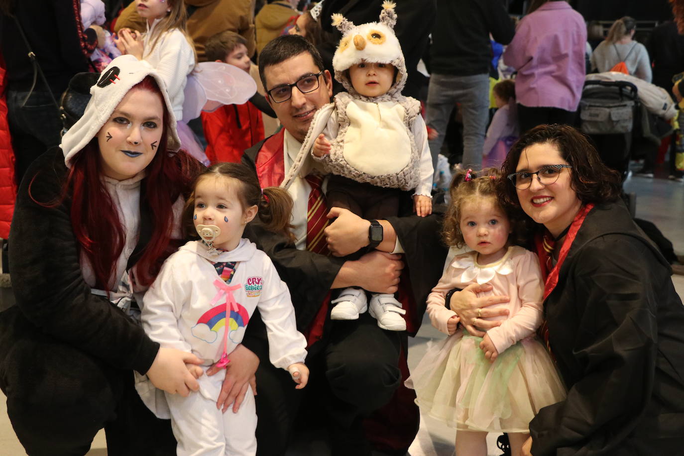 El Palacio de Exposiciones albergó esta cita en el Lunes de Carnaval y contó con la presencia de pequeños y mayores.