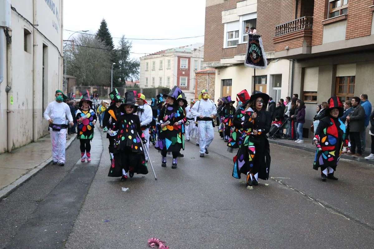 La Bañeza despide el Carnaval con su tradicional desfile que ha congregado a cientos de personas en torno a los disfraces más originales de la provincia.