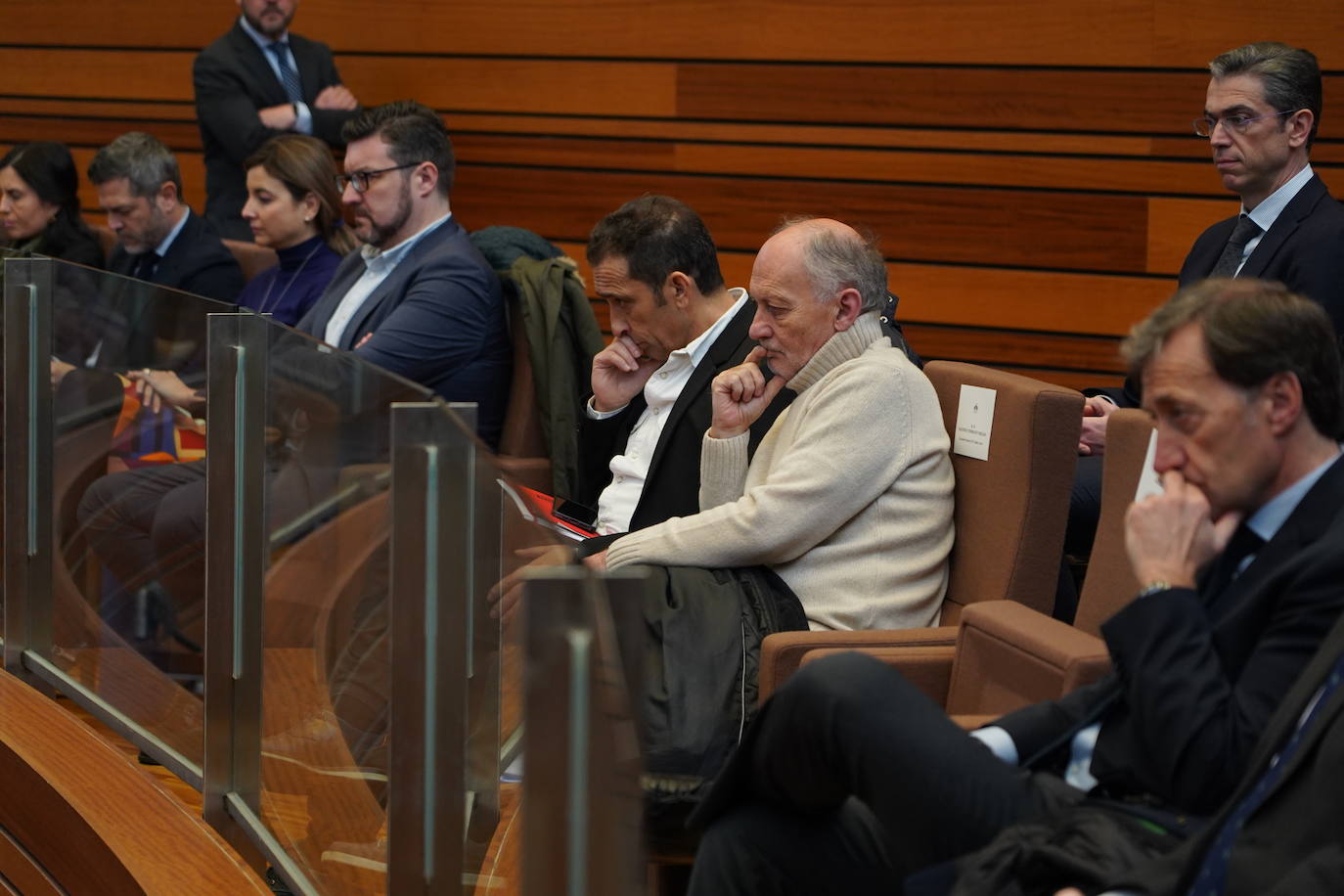 Intervención del presidente de las Cortes Carlos Pollán en el acto institucional del XL Aniversario del Estatuto de Autonomía de Castilla y León. 