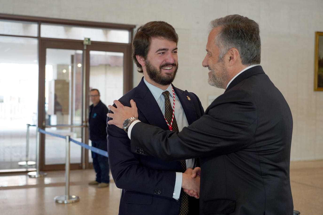 Intervención del presidente de las Cortes Carlos Pollán en el acto institucional del XL Aniversario del Estatuto de Autonomía de Castilla y León. 