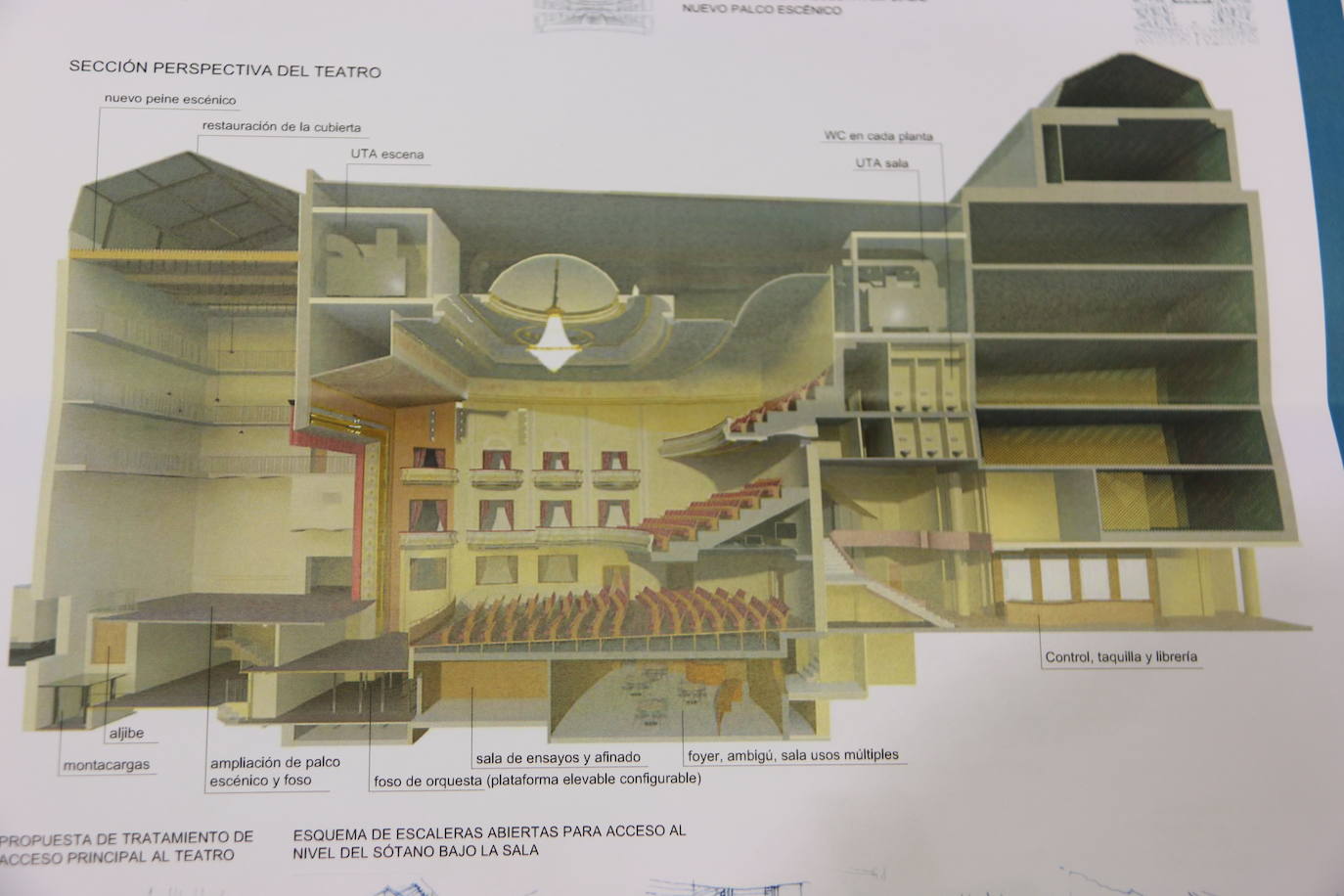 El arquitecto Ramón Cañas, que participó en el concurso de proyectos para recuperar el emblemático teatro en 2011, da las claves de las necesidades, problemas y fortalezas que esconde el edificio que sigue esperando una intervención sine die | La actuación «quirúrgica» que propuso el proyecto Krasis que capitaneaba junto a arquitectos italianos tenía un coste de más de siete millones de euros.