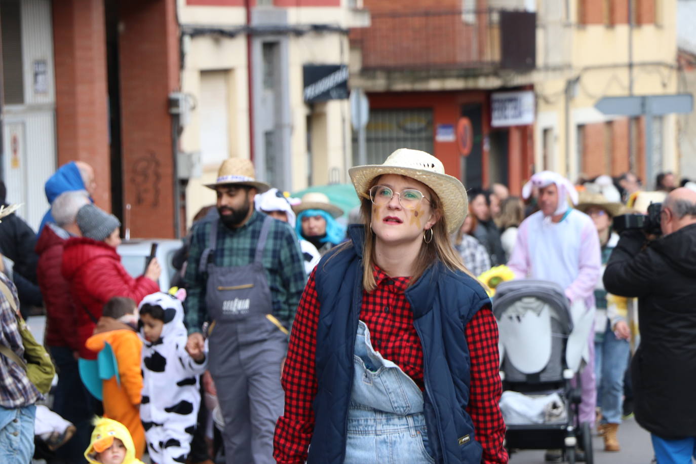 Imagen del desfile de Carnaval en Astorga 