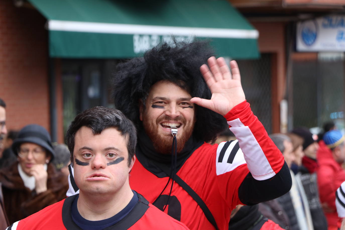 Imagen del desfile de Carnaval en Astorga 