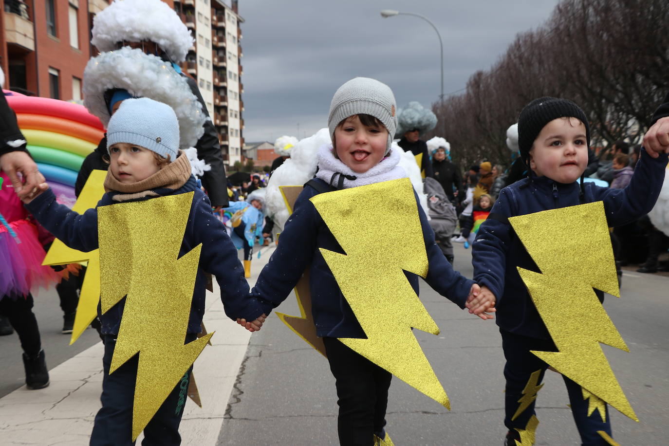 Imagen del desfile de Carnaval en Astorga 