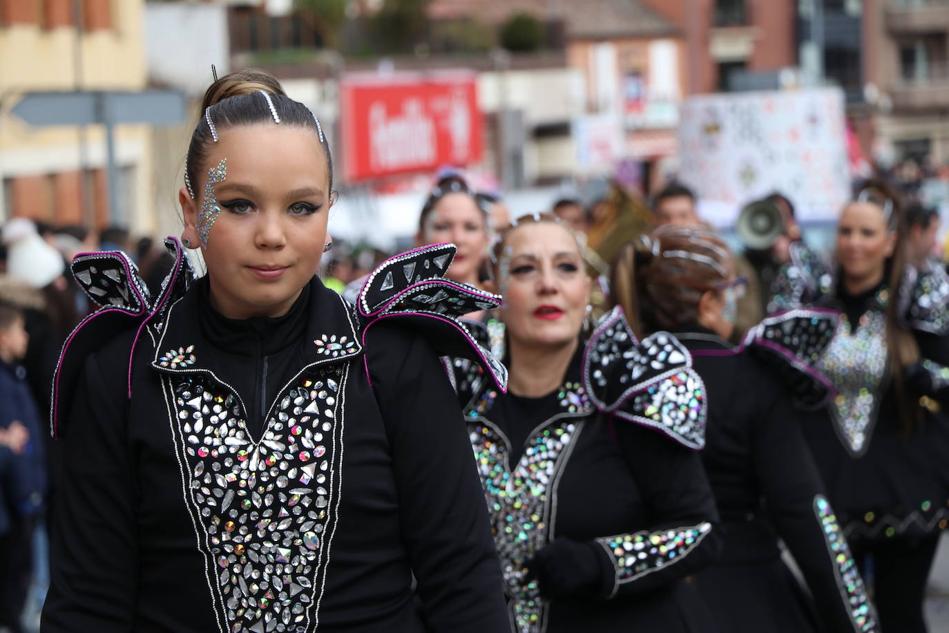 Imagen del desfile de Carnaval en Astorga 