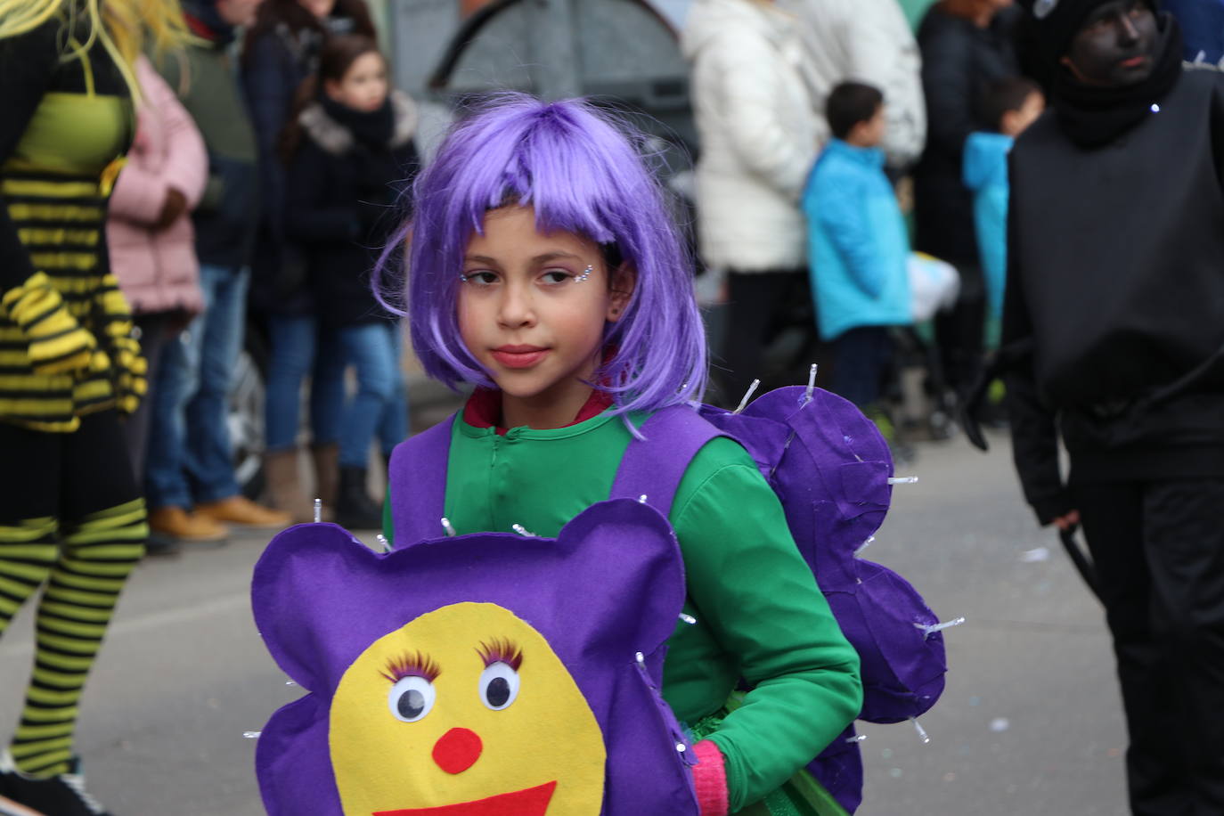 Imagen del desfile de Carnaval en Astorga 