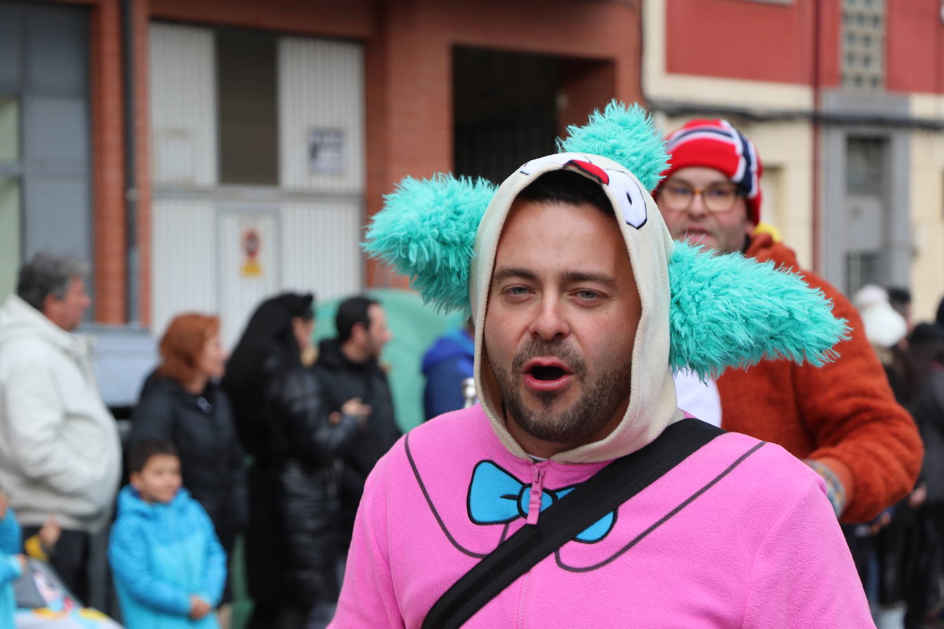 Imagen del desfile de Carnaval en Astorga 