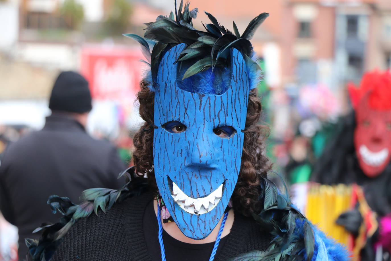 Imagen del desfile de Carnaval en Astorga 