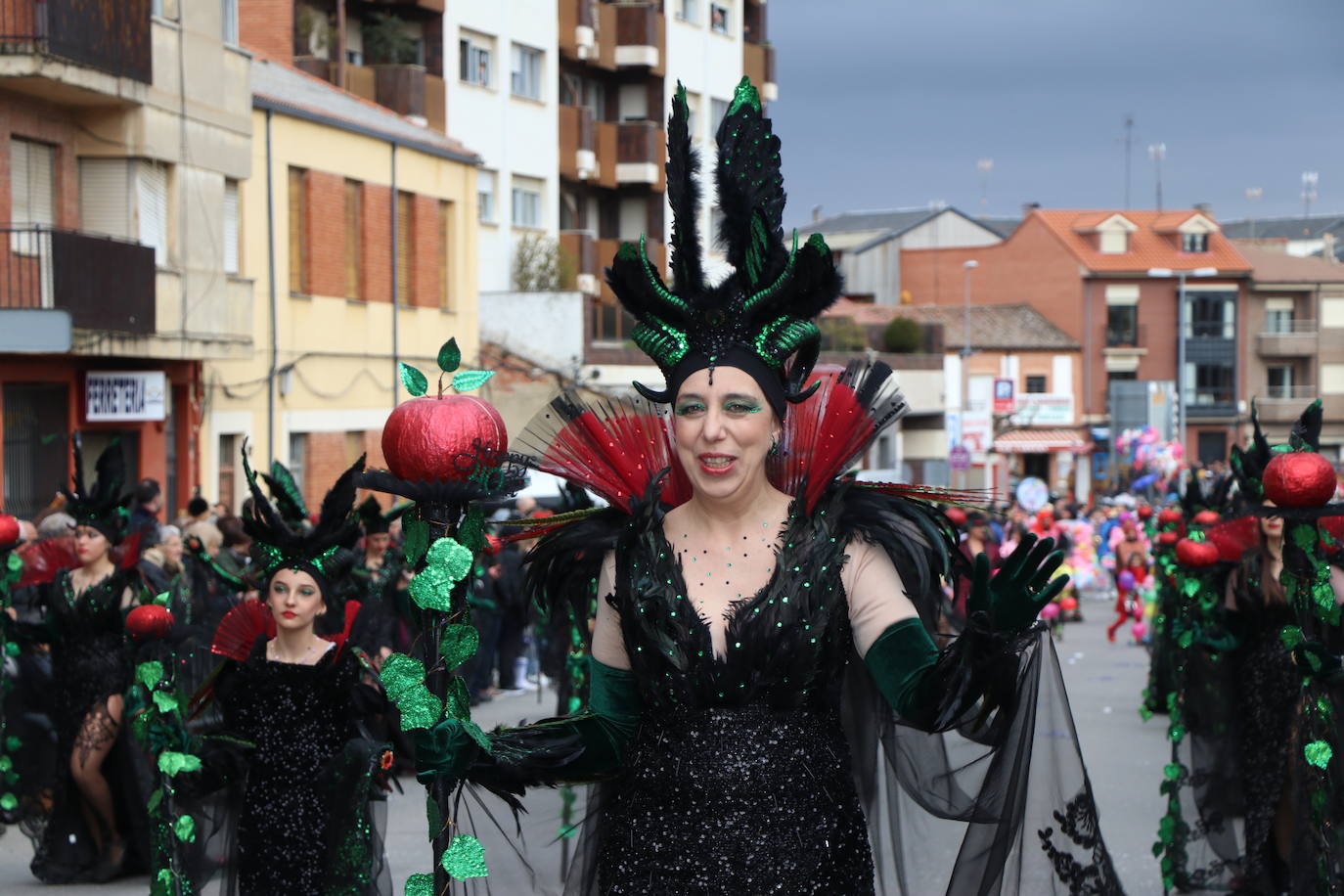 Imagen del desfile de Carnaval en Astorga 