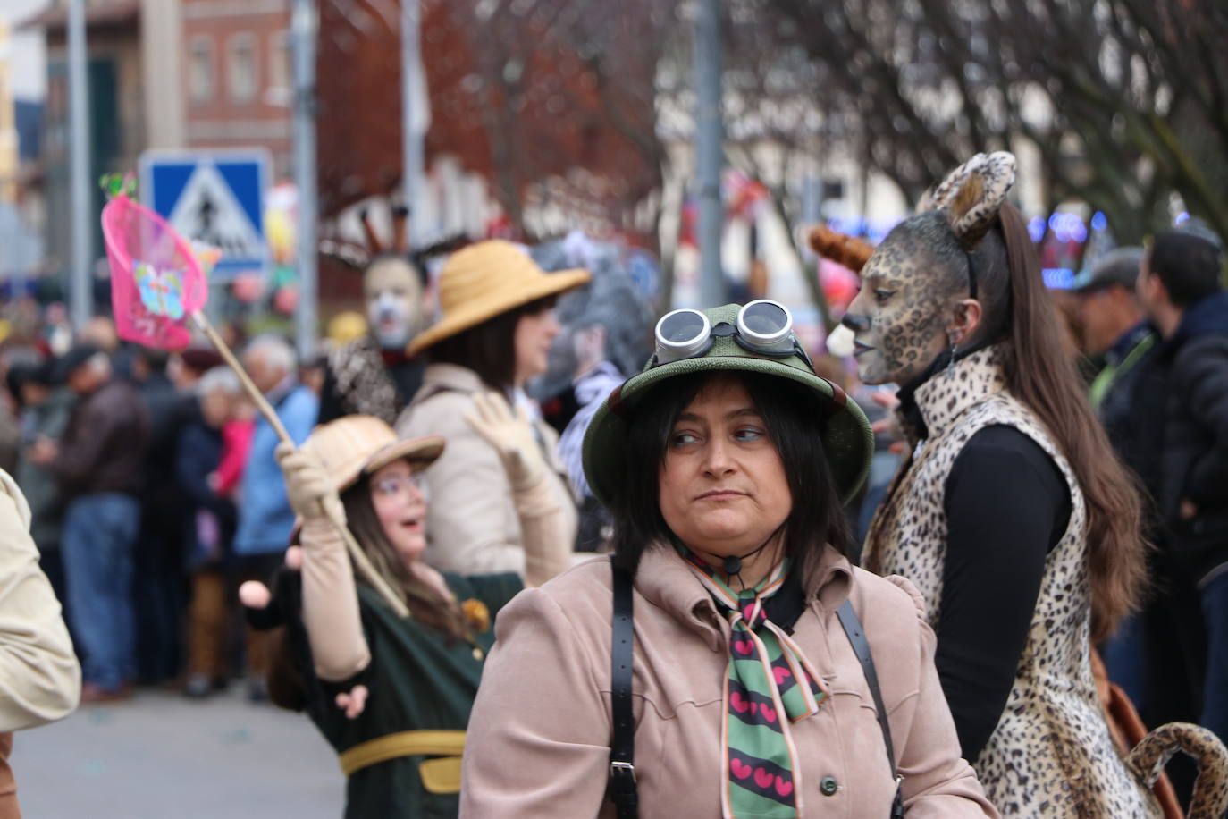 Imagen del desfile de Carnaval en Astorga 