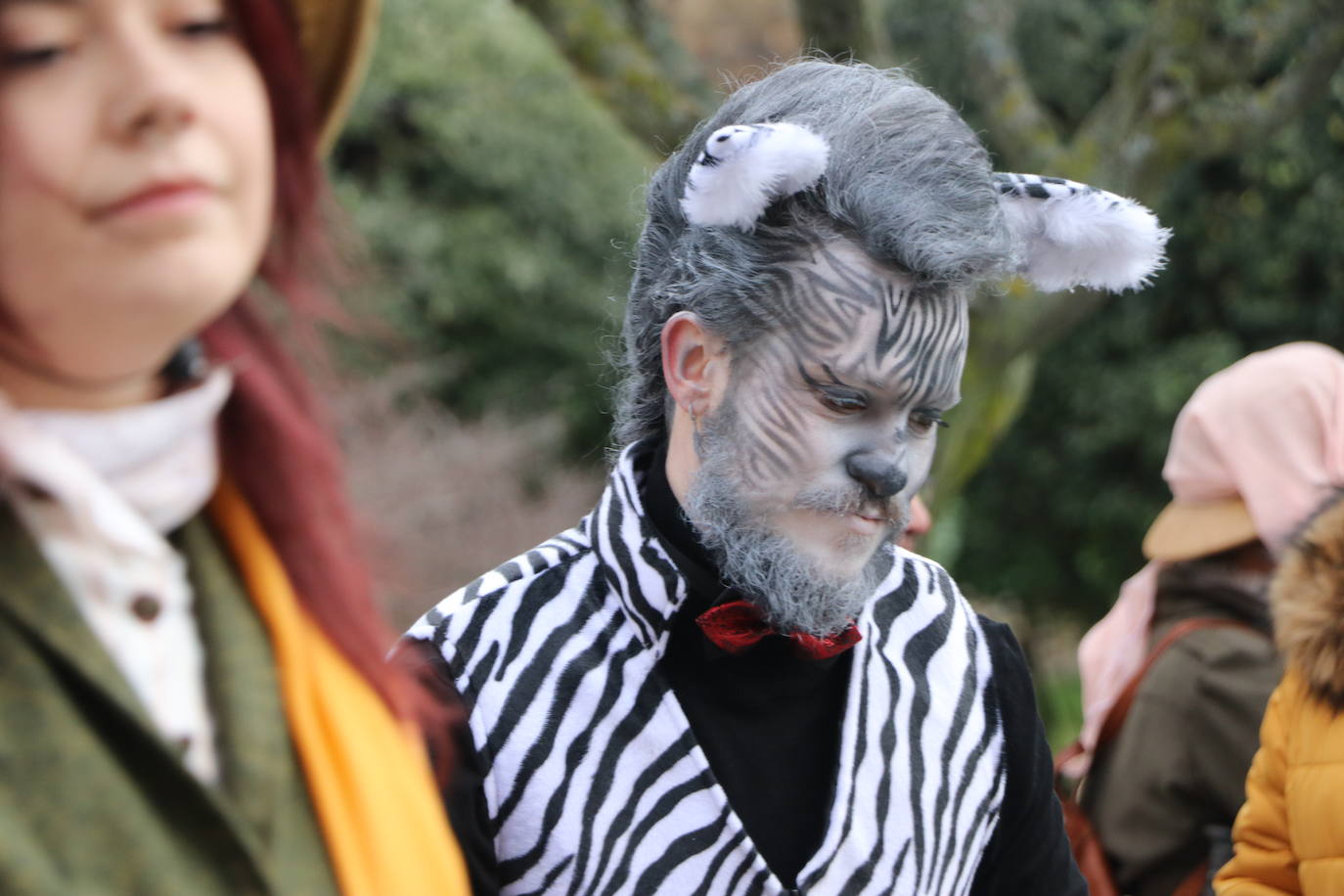 Imagen del desfile de Carnaval en Astorga 