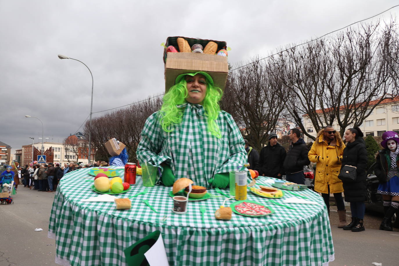 Imagen del desfile de Carnaval en Astorga 