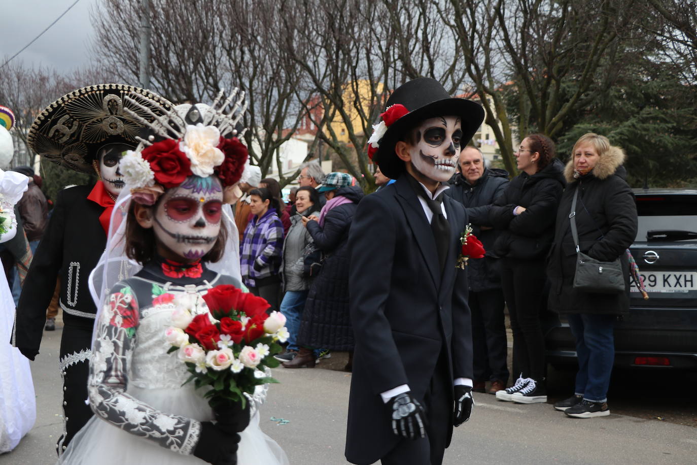 Imagen del desfile de Carnaval en Astorga 