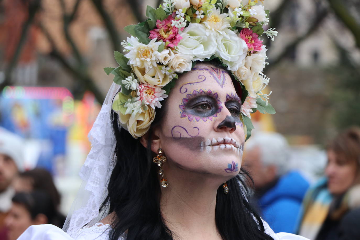 Imagen del desfile de Carnaval en Astorga 