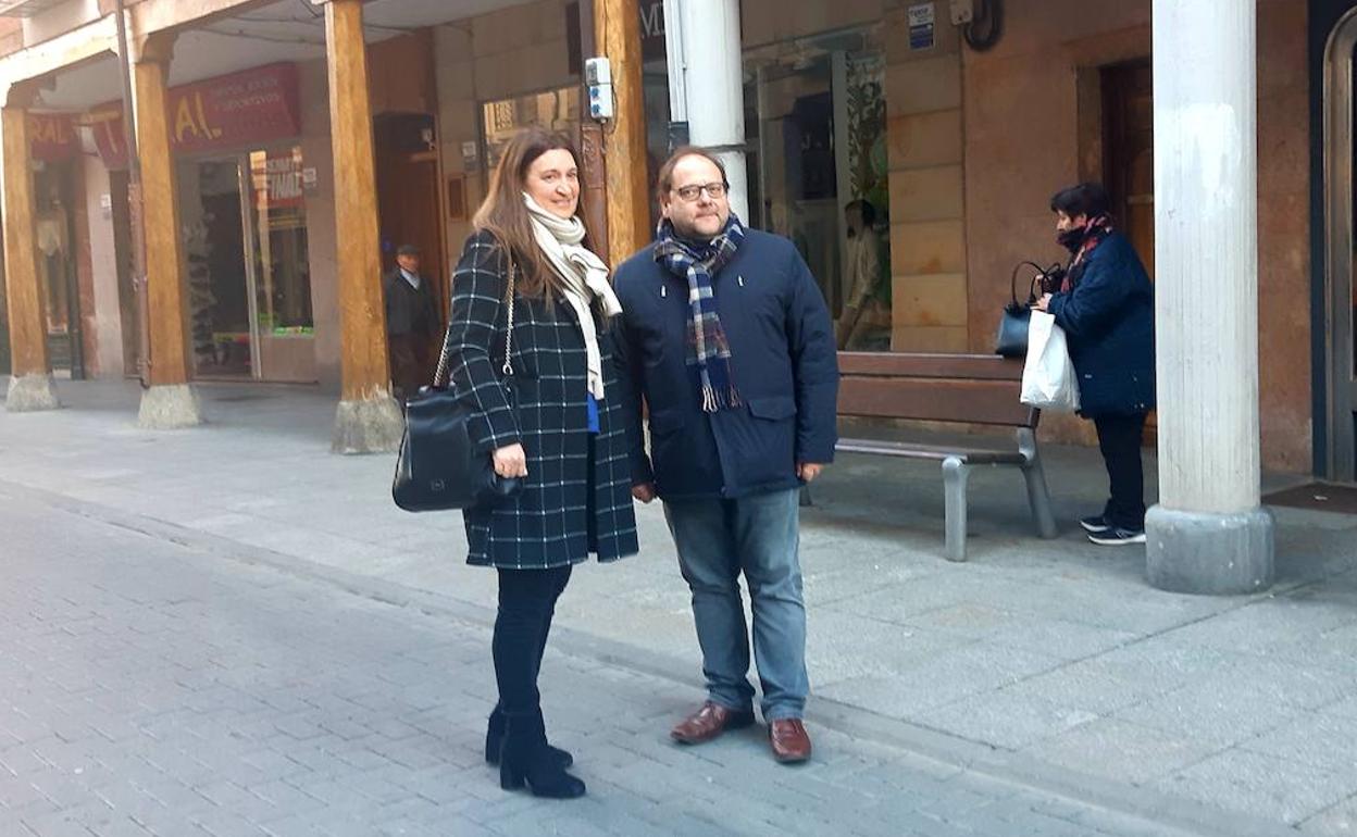 Presentació nde la campaña de bonos al consumo en La Bañeza.