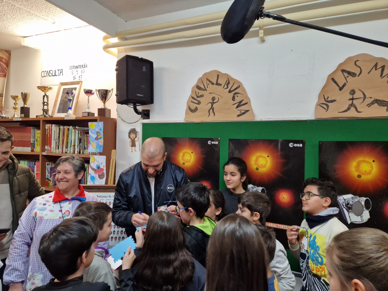 Fotos: Visita del Pablo Álvarez Colegio Público Antonio de Valbuena
