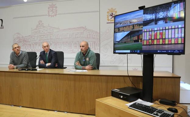 Presentación de la nueva imagen y el nuevo nombre del Palacio de Exposiciones y Congresos de León, Conele. 