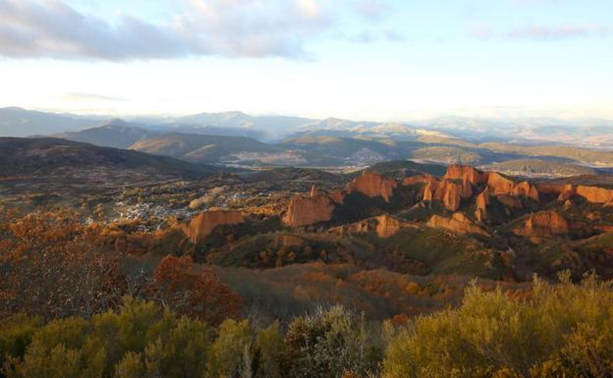 Imagen del paraje de Las Médulas.
