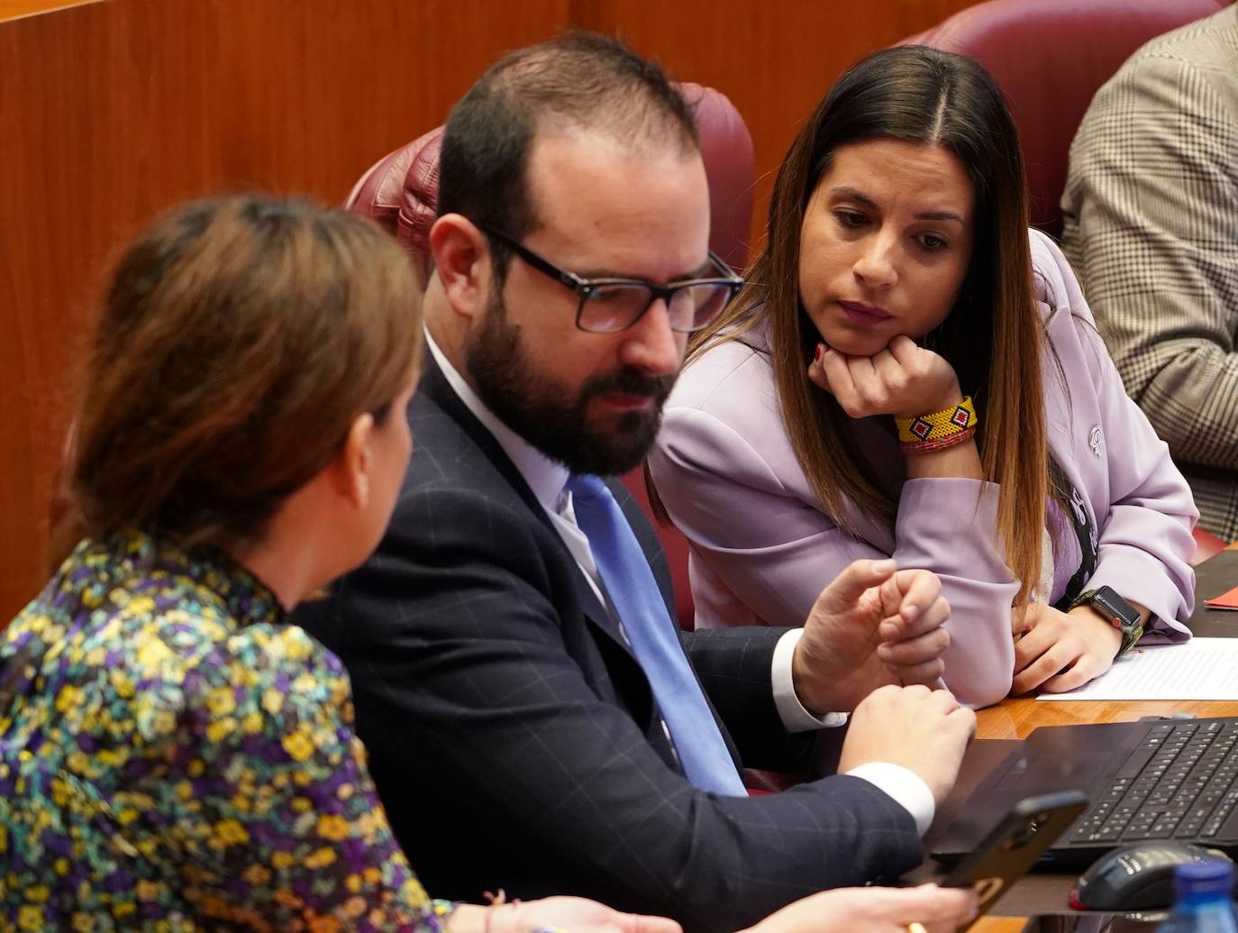 Pleno de las Cortes de Castilla y León celebrado este 8 de marzo. 