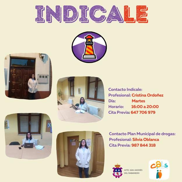 Indicale San Andrés del Rabanedo. 