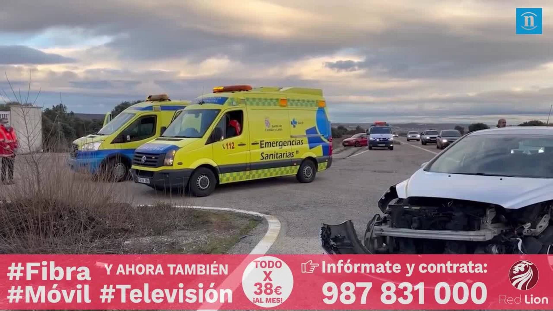 Una Colisión Frontal Entre Dos Turismos Deja Varios Heridos Trasladados Al Hospital De León 1896