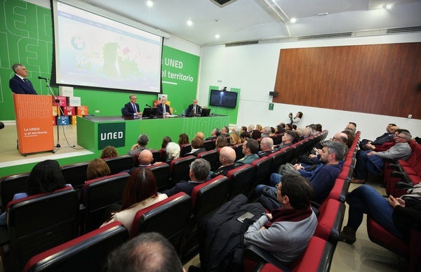 El presidente del Senado visita de Ponferrada. 