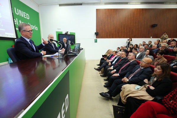 El presidente del Senado visita de Ponferrada. 