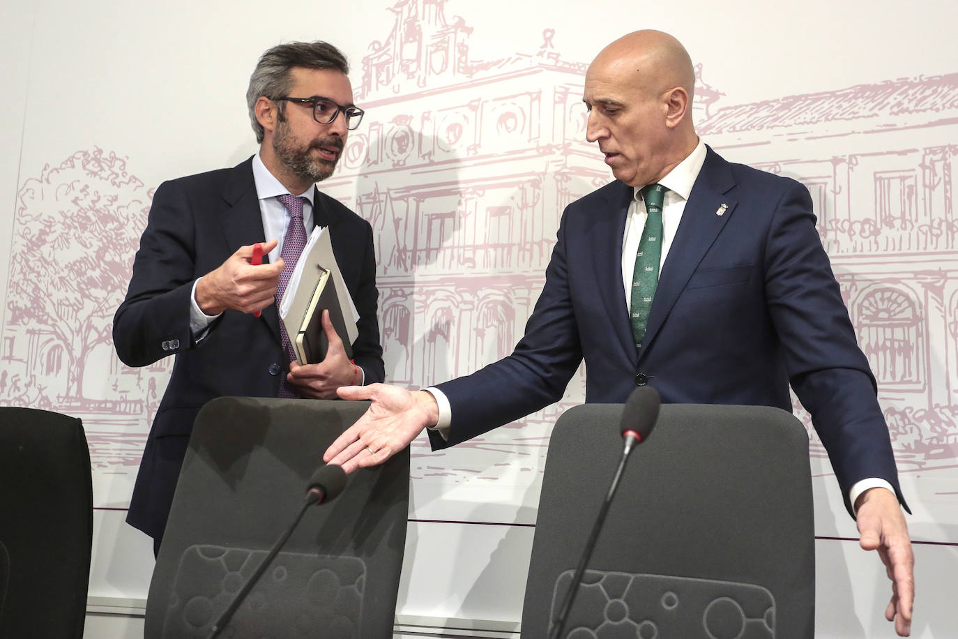 Presentación del soterramiento del cruce de La Granja en la Ronda Este y la ampliación de la Ronda Norte de León.