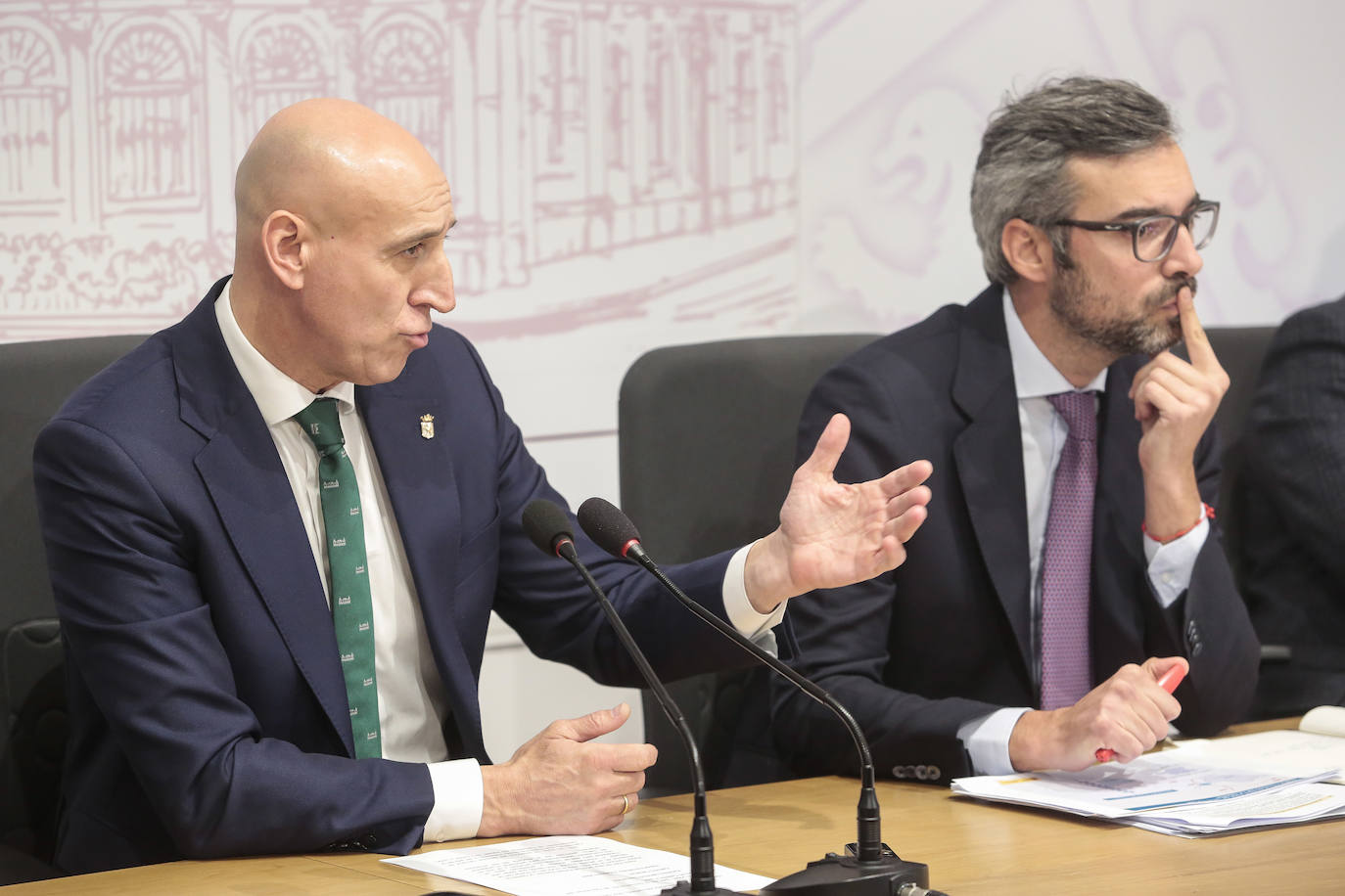 Presentación del soterramiento del cruce de La Granja en la Ronda Este y la ampliación de la Ronda Norte de León.