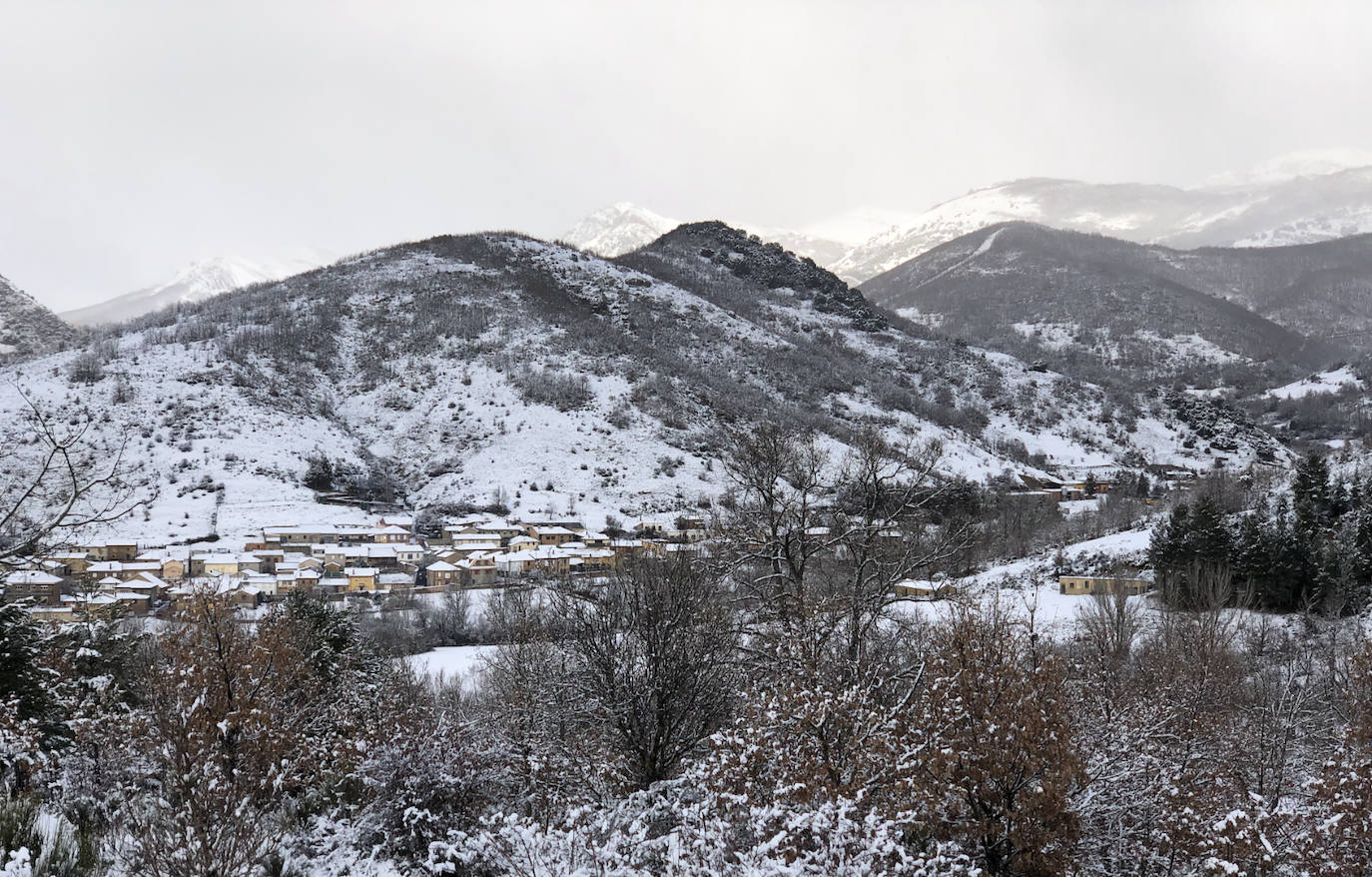 León ya vive entre la nieve