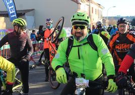 Imagen en la salida de la carrera 'Villabalter haga como haga' este domingo a las 10:00 horas