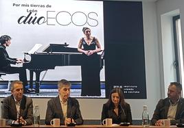 Imagen de la presentación de 'Por mis Tierras de León' del Duo Ecos