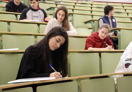 Selectividad en la Universidad de León.