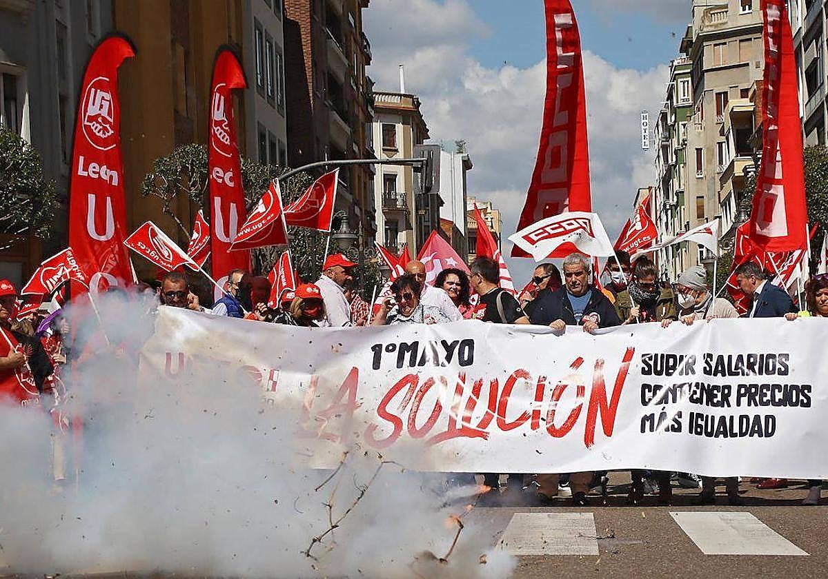 Manifestación del Primero de mayo.