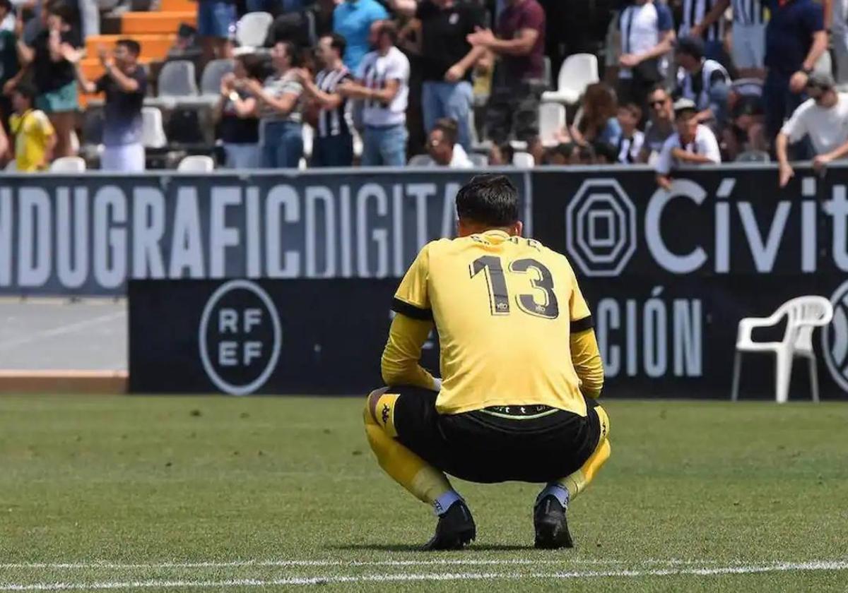 Salvi Carrasco, en un partido con la Cultural la pasada temporada.