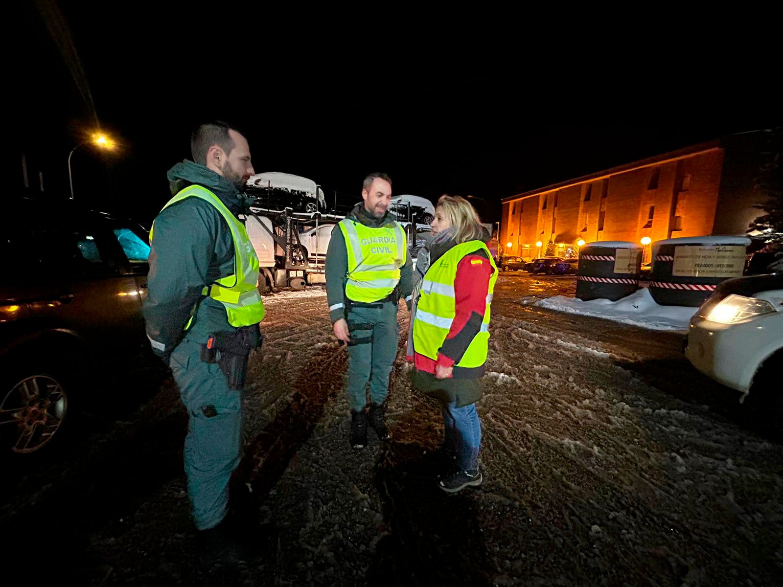 Todas las imágenes de la nevada en Soria que ha obligado a rescatar a 600 personas