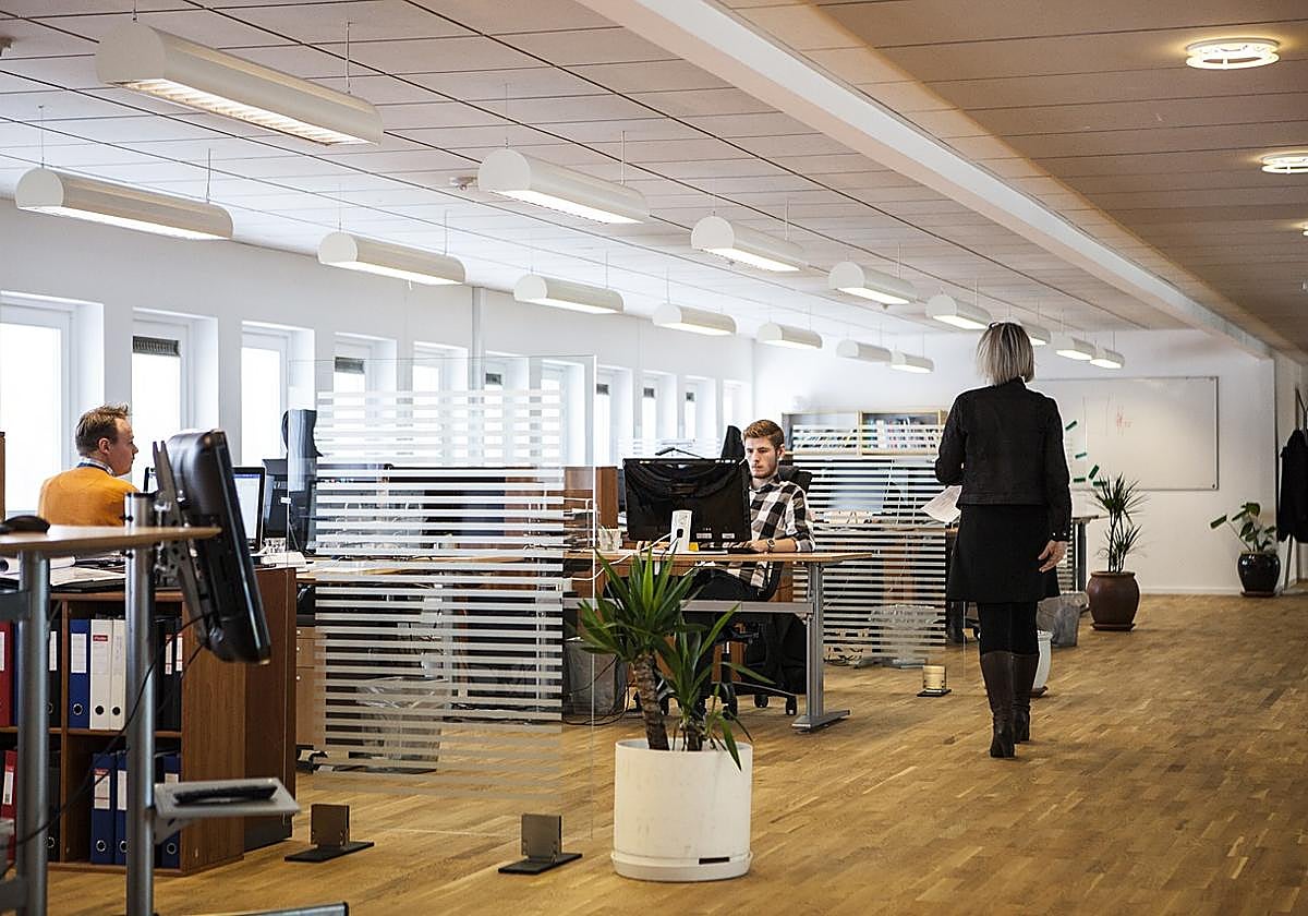 Imagen de unas oficinas empresariales.