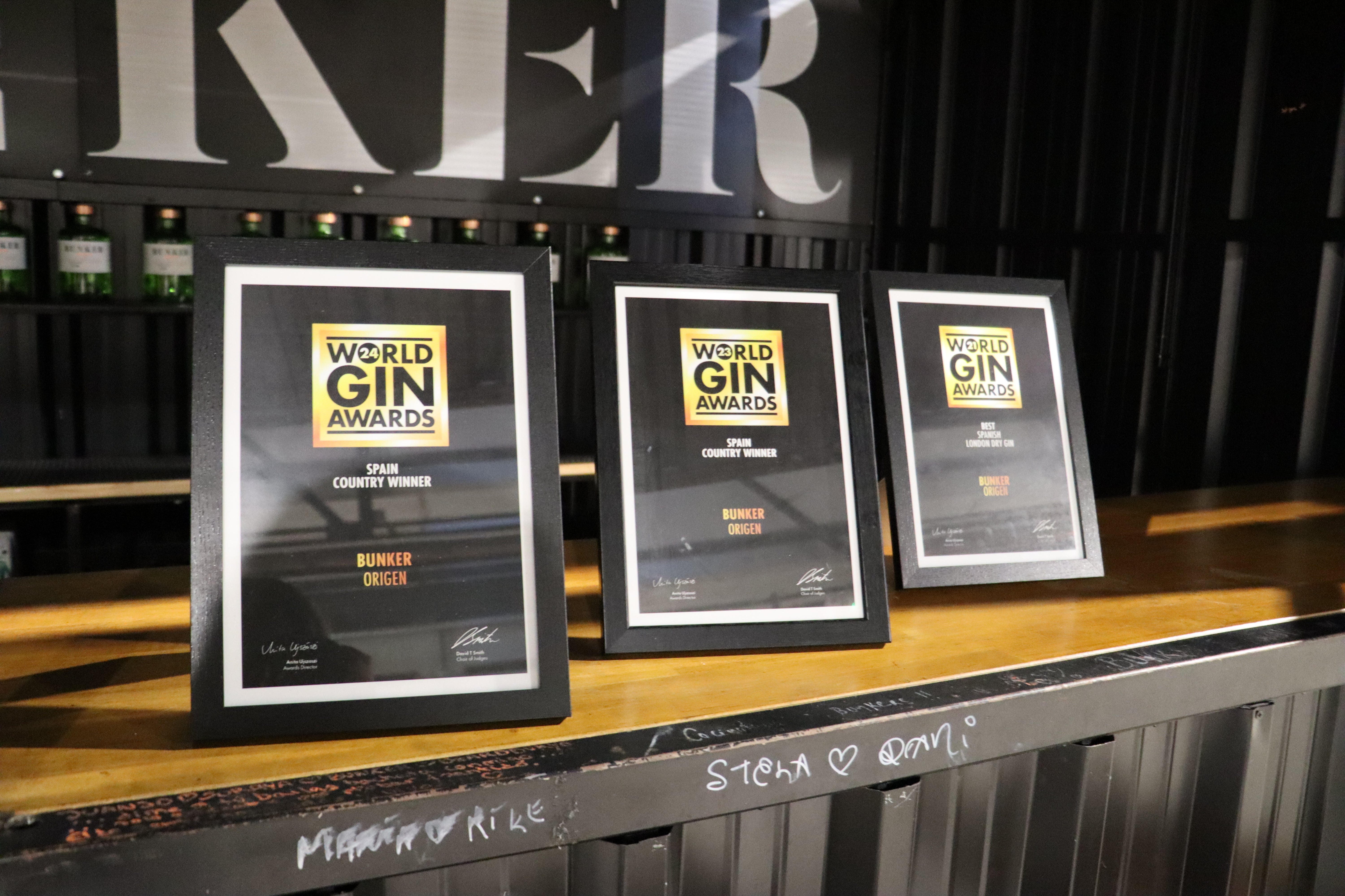 Premios a la mejor ginebra de España en los World Gin Awards