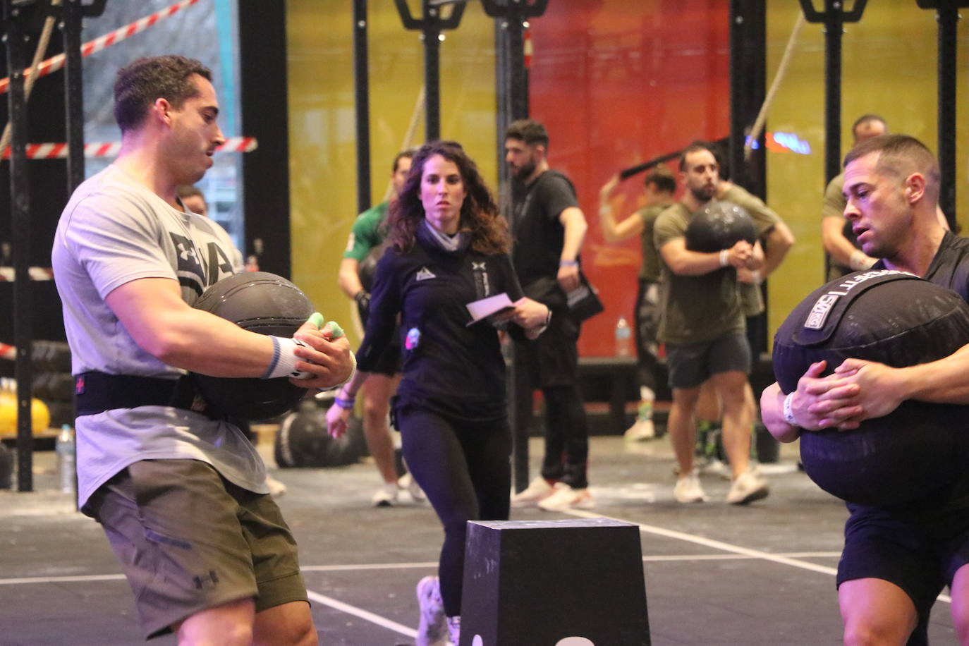 León disfruta del crossfit en el Palacio de Exposiciones