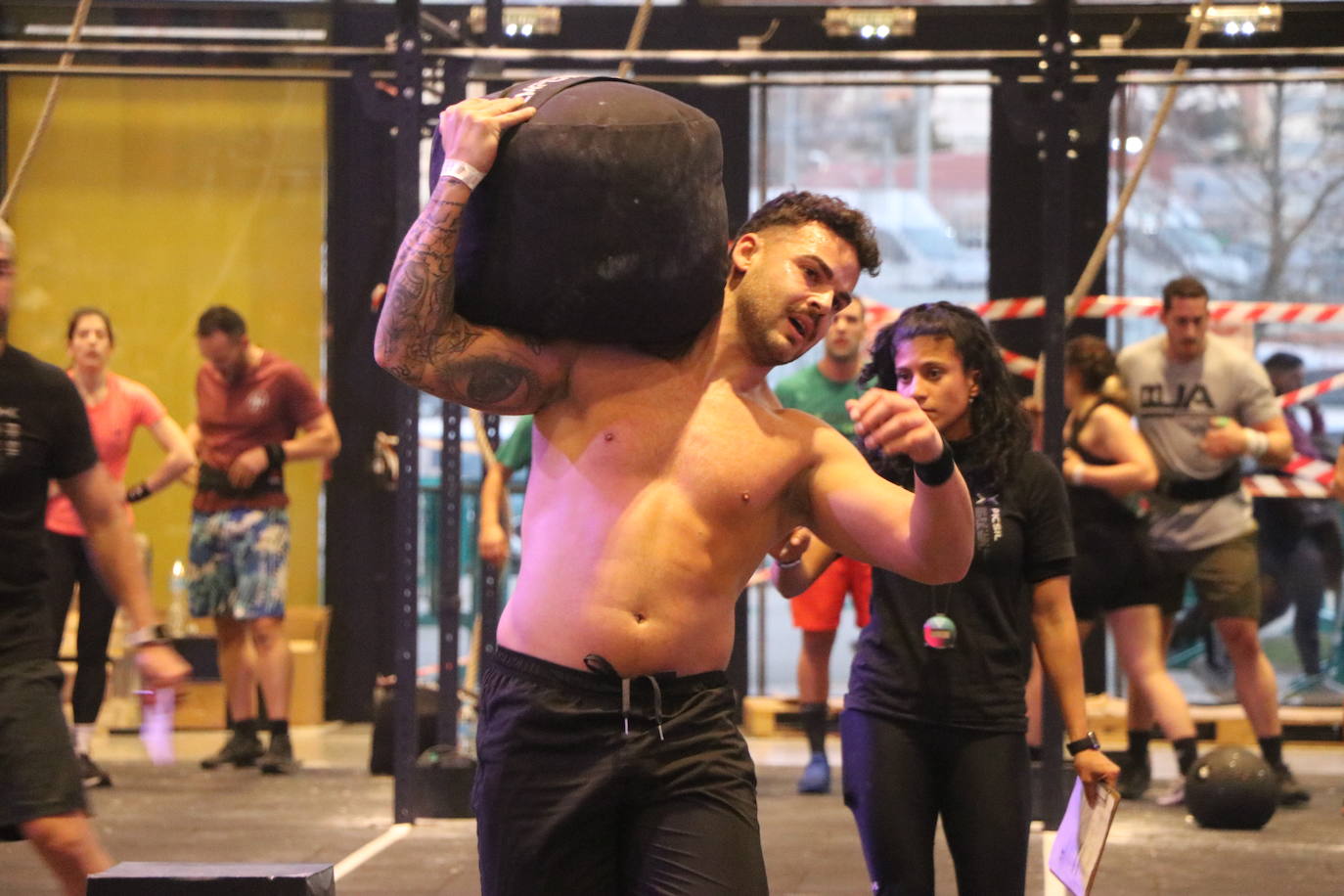 León disfruta del crossfit en el Palacio de Exposiciones